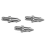 3Pcs Tripod Monopod Legs Feet Replacement Parts 1