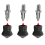 3Pcs Tripod Monopod Legs Feet Replacement Parts 4