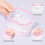 4 stuks weekkom voor manicure, dubbele laag weekkom 2