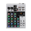 Mesa de Som de 4 Canais com Conectores XLR e Bluetooth, 48V, Plugue UE 1