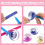Kit de quilling 4 pièces, outils pour la création de fleurs en papier colorées 3