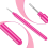 Kit de quilling 4 pièces, outils pour la création de fleurs en papier colorées 5