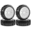 4 st 115 mm 1/8 RC Terrängbilshjul Däck 17 mm Hex B 1