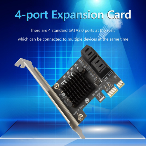 4-portars till PCIe PCI Express 3.0 expansionskortadapter 1