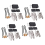 4-pack 330031 uttagssats för spisbrännare - ersättning för 1