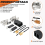 4-pack 330031 uttagssats för spisbrännare - ersättning för 2