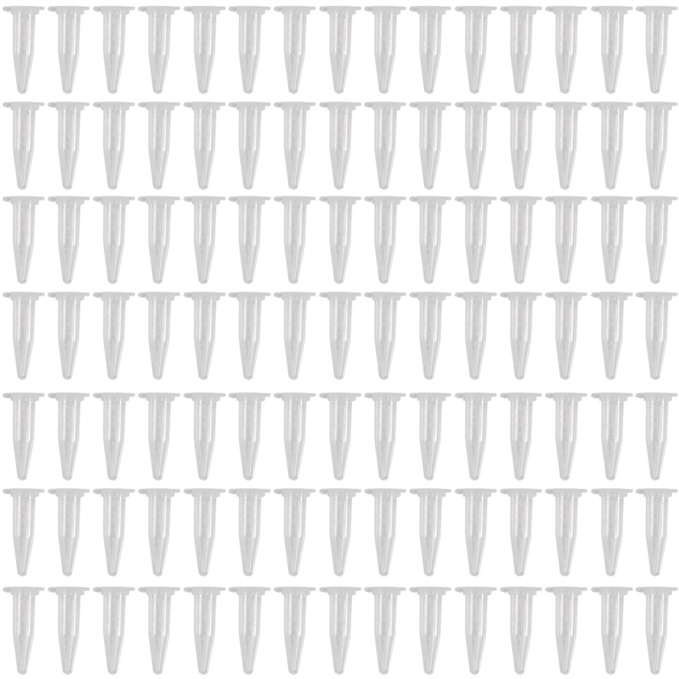 500 Pcs Laboratory Clear White Mark Printed Plastic Centrifuge Tube 1.5ml-image-OPC-PHZBH56-NEW