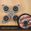 4 peças de mancais com flange romboidal KFL08, diâmetro de 8 mm, para CNC 6