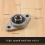 4 peças de mancais com flange romboidal KFL08, diâmetro de 8 mm, para CNC 5