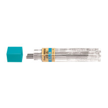 Pentel 50B Super Hi-Polymer Lead Refills  0.7mm  B  Black (1 Pack)