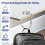 4Pcs Portable Folding Bag Hanger, Practical Folding Bag Hook 2
