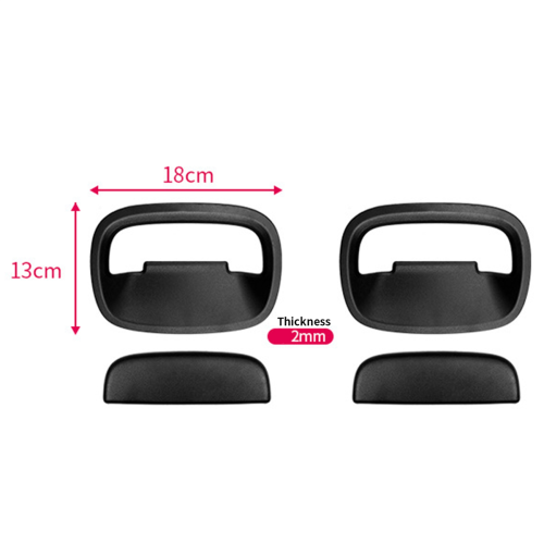 4 pezzi/set di accessori per maniglie esterne anteriori dell'auto per Jimny 2