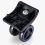 4Pcs Luggage Wheels Suitcase Double Row Roller Hardware Repairing Kit 3
