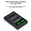 -50 NP50 Battery Charger for D-Li68 for 2
