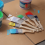 6 Pack Paint Brushes for Walls, Stain Brush, Paint Brush 6
