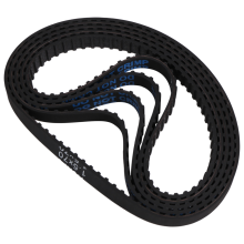 5 peças Correia síncrona de borracha M1.570T9.5 mm Cj0618 Peças para torno SIEG