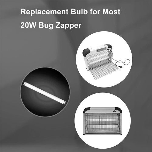6 Pack BL T8 F10W Bug Zapper Replacement Bulb for 20W Bug Zapper 1