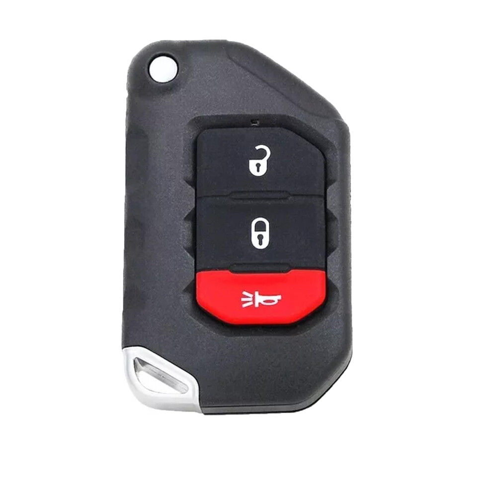 Key Fob Remote Replacement Fits For Jeep Wrangler 2018 Gladiator 2019 Replaces 68416782 Fcc Id: Oht1130261 433Mhz (3 Buttons) 689788449562