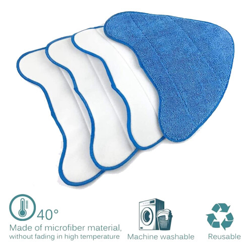 8 Packs for Vax S85-CM Steam Microfibre Cleaning Mop Pads 2