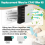 60 Pcs Replacement Filters Kit for CPAP for PR 3