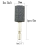 8 Pcs Cylinder Grinding Stone (20mm) 5
