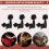 Conjunto de 6 Tarraxas com Trava para Guitarra Elétrica 7