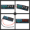 7-55V Acid Battery Level Indicator Tester LED Display Meter,C 6