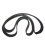 Courroie de distribution 6P2-46241-02 pour moteur 4 temps 4