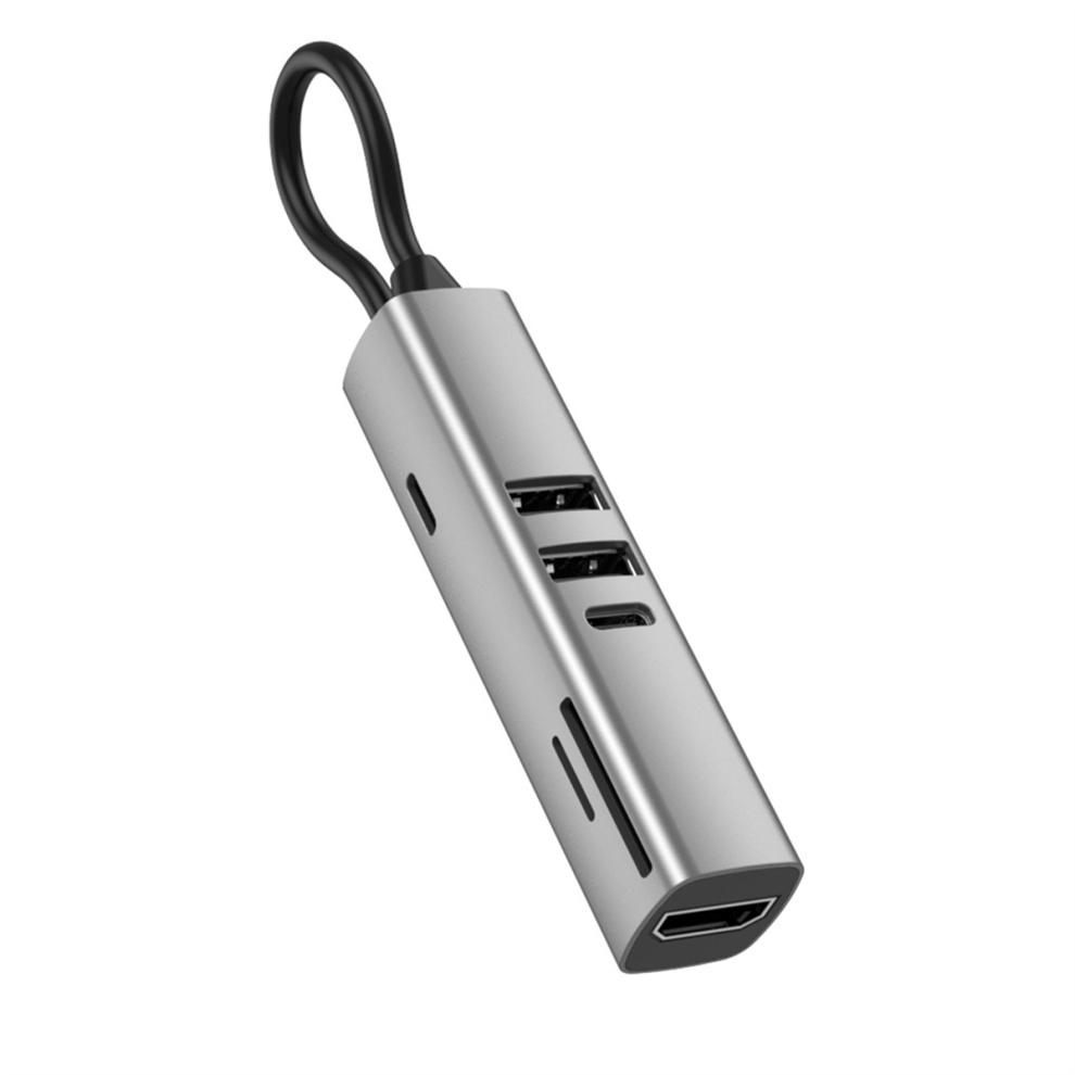 7 In 1 Usb C Hub Usb 3.0 Hdtv 4K 30Hz Video Sd Tf Card Slot Reader B 4853784339585