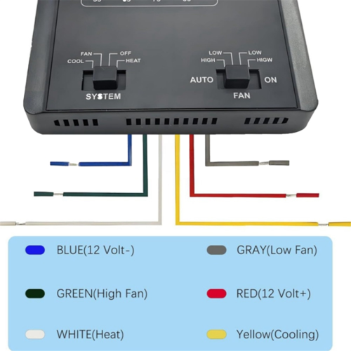 Thermostat 7330F3852 à un étage pour climatisation de camping-car 1