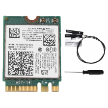 7260NGW 7260AC WiFi-kort + antenn 2.4G/5G BT4.0 för X250 X240