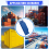 8-teiliges Belüftungsset für Versandcontainer, blau 3