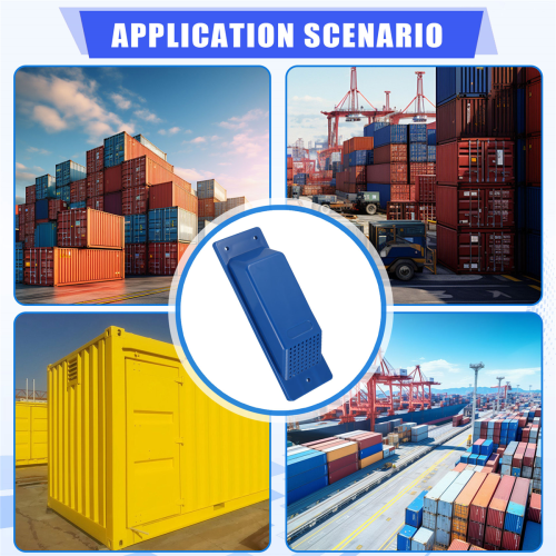 8-teiliges Belüftungsset für Versandcontainer, blau 2