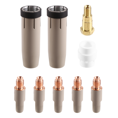 9Pcs 24KD Coating Protection Nozzle 0.8mm MIG Torch 2