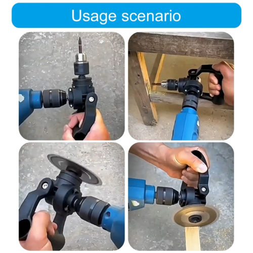 90 Degree Drill Adapter Right Angled Drill Attachment 2