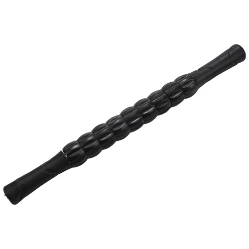 Verstellbarer Muskelmassage-Roller-Stab Schwarz