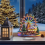 Acryl kerstversiering in speciale vorm voor op het bureau 2