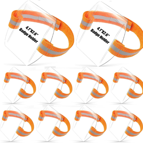 Porta credencial de brazo con gancho 1