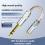 Audio-Adapterkabel 4,4 mm Buchse auf 6,35 mm Stecker auf Buchse 2