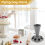 A-Piping Bag Stand, with 8 Slots Nozzles, for Cake Decorating Kit 4