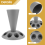 A-Piping Bag Stand, with 8 Slots Nozzles, for Cake Decorating Kit 6