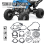 ATV Motor Ventilkåpspackning Topplockspackning för 2