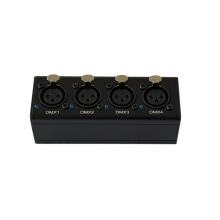 ArtNet MINI DMX512 Ethernet-Beleuchtungscontroller Schwarz