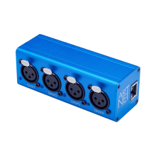 ArtNet MINI DMX512 Ethernet-Beleuchtungssteuerung, Blau