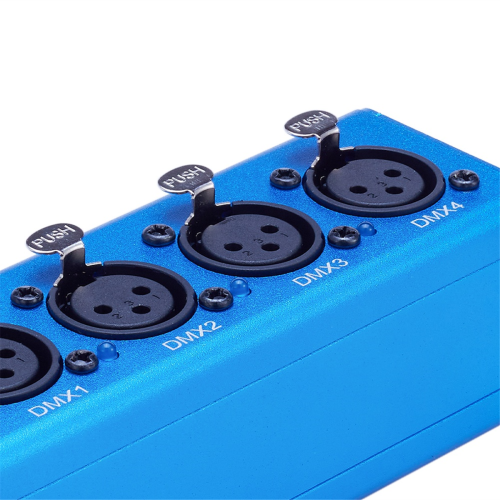 ArtNet MINI DMX512 Ethernet-Beleuchtungssteuerung, Blau 1