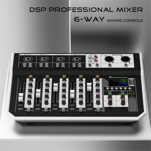 Mesa de Som 99DSP com Interface USB e Plugue Europeu 1