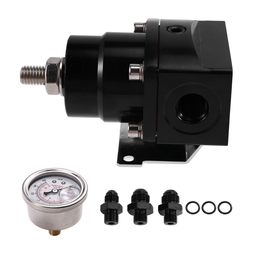 An8 Fuel Inject Regulator With Boost Gauge Fuel Pressure Regulator 4853784352713