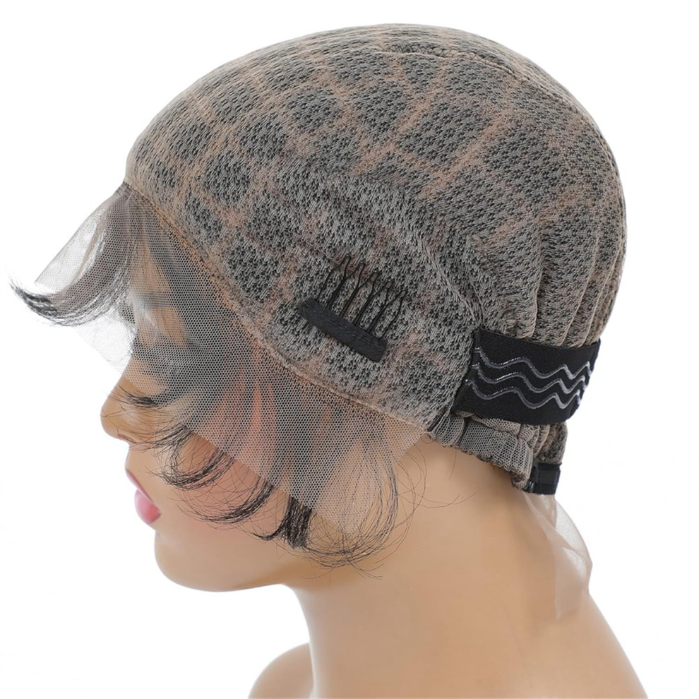 Bez Marki Unisex Braided Wig Cap -Double Full Lace Crochet Wig Cap With Baby Hair