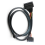 Câble 12G intégré de 0,75 m avec alimentation 15 broches, pour SSD U.2 1