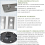 Blade Disc 6pcs Replacement Blade for Landroid Mower Robots 6